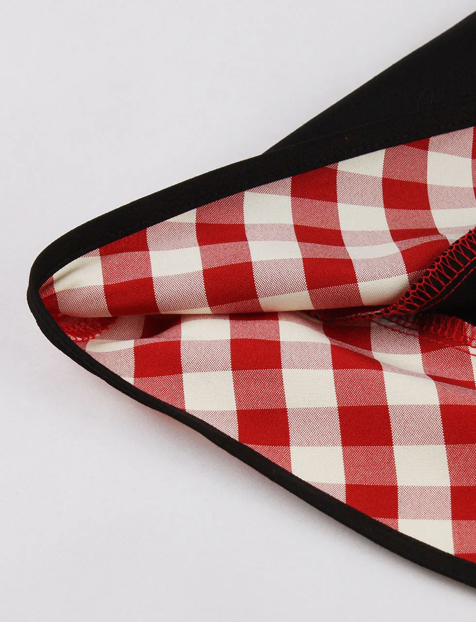 Red Plaid Cap Sleeve 1950S Vintage Swing Dress