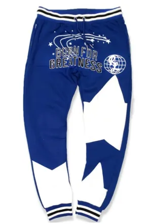 Retro Label Born for Greatness Jogger (Retro 1 KO Storm Blue)