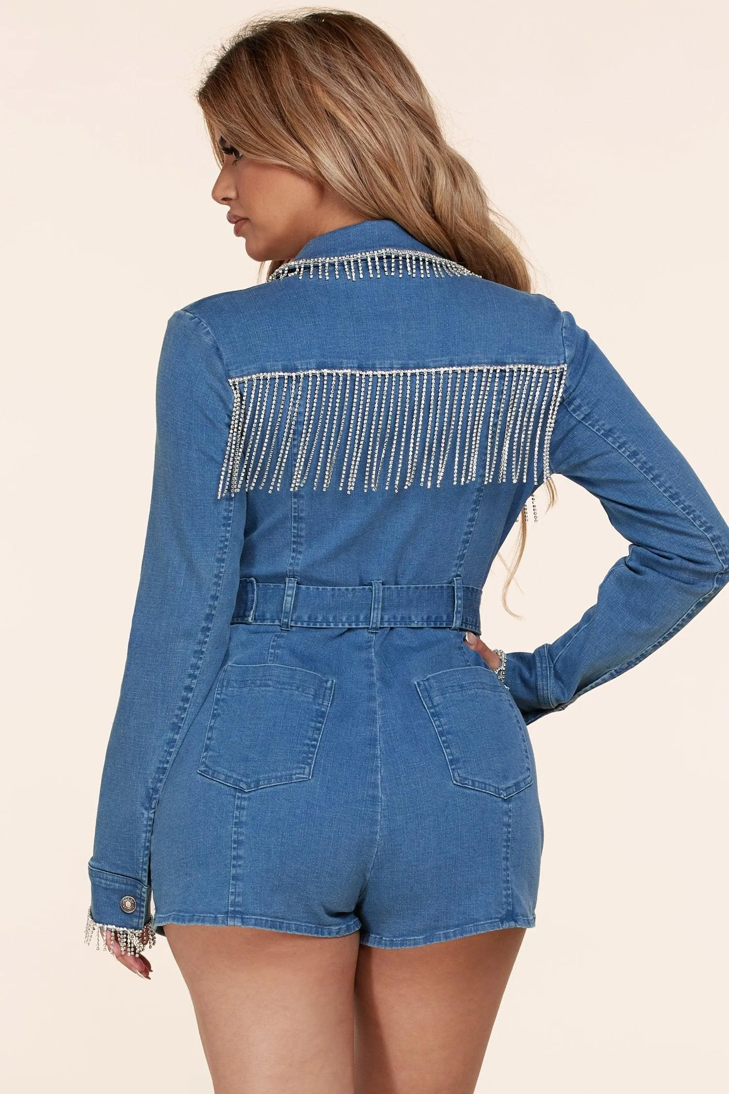RHINESTONE ROMPER