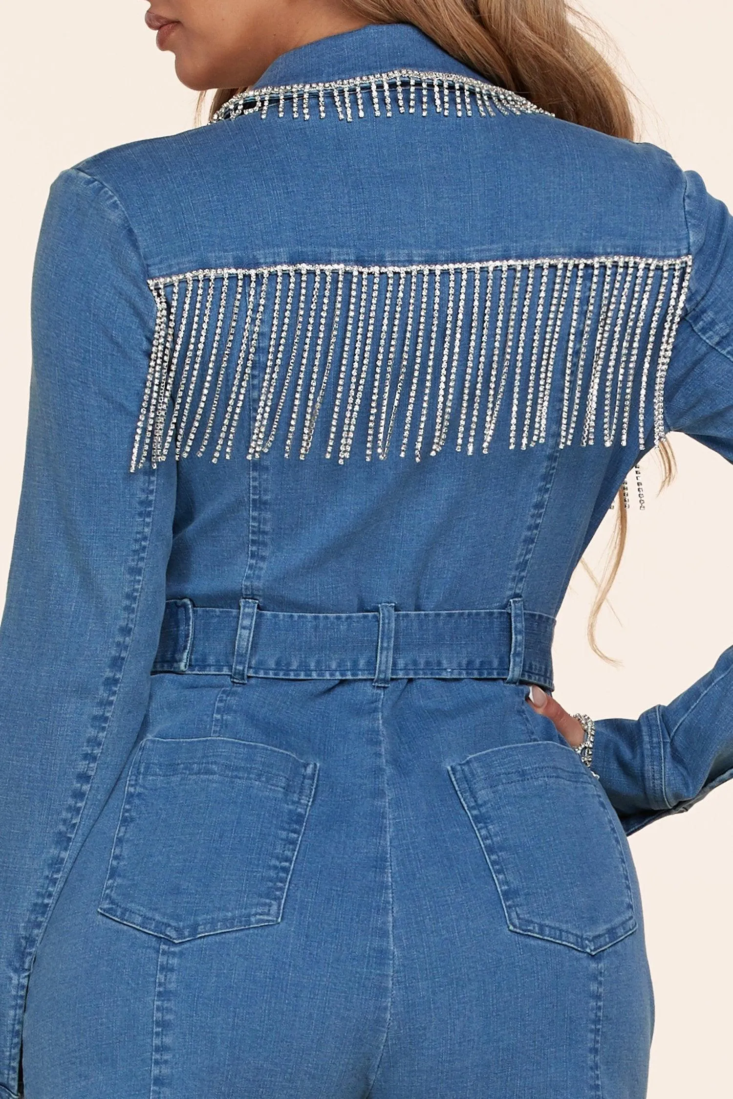 RHINESTONE ROMPER