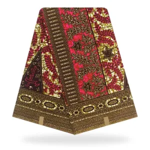 Rich Blend Designer Printed Organic Cotton Fabric