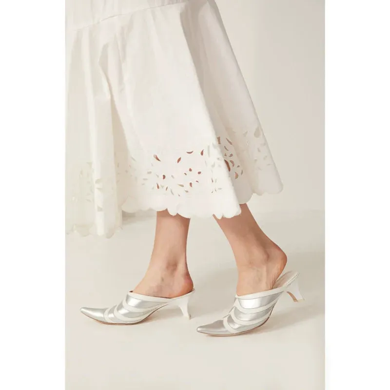 Rimless Pointed Mules