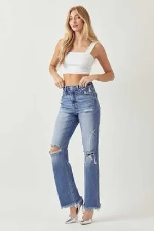 Risen tummy control High Rise Straight
