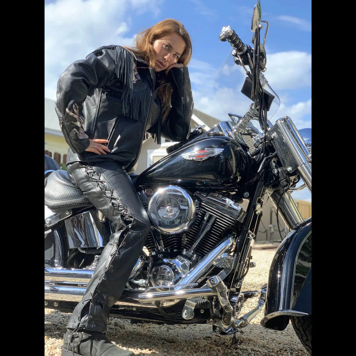 Rockstar Riding Pants<BR>by Biker Dope™