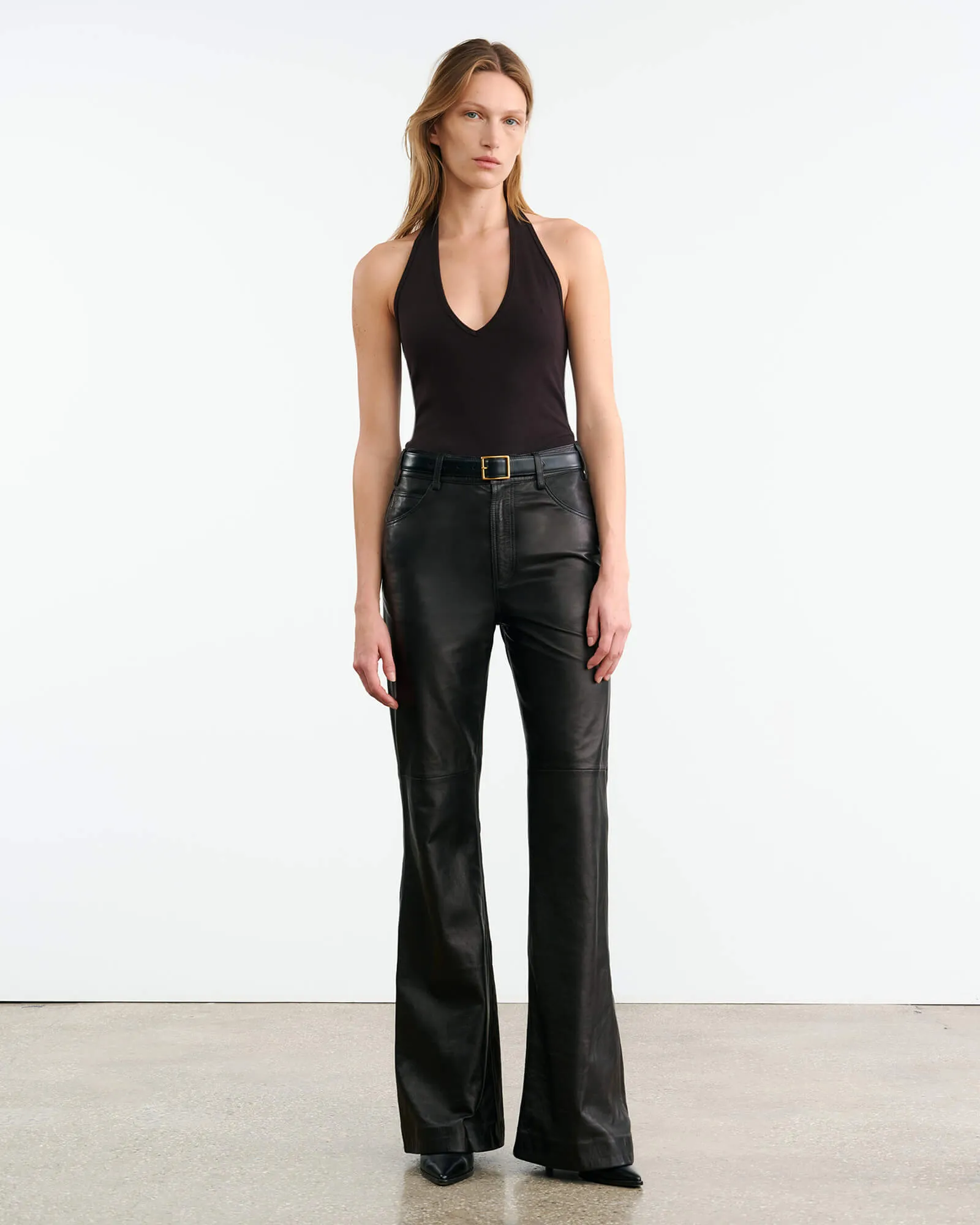 ROE LEATHER PANT