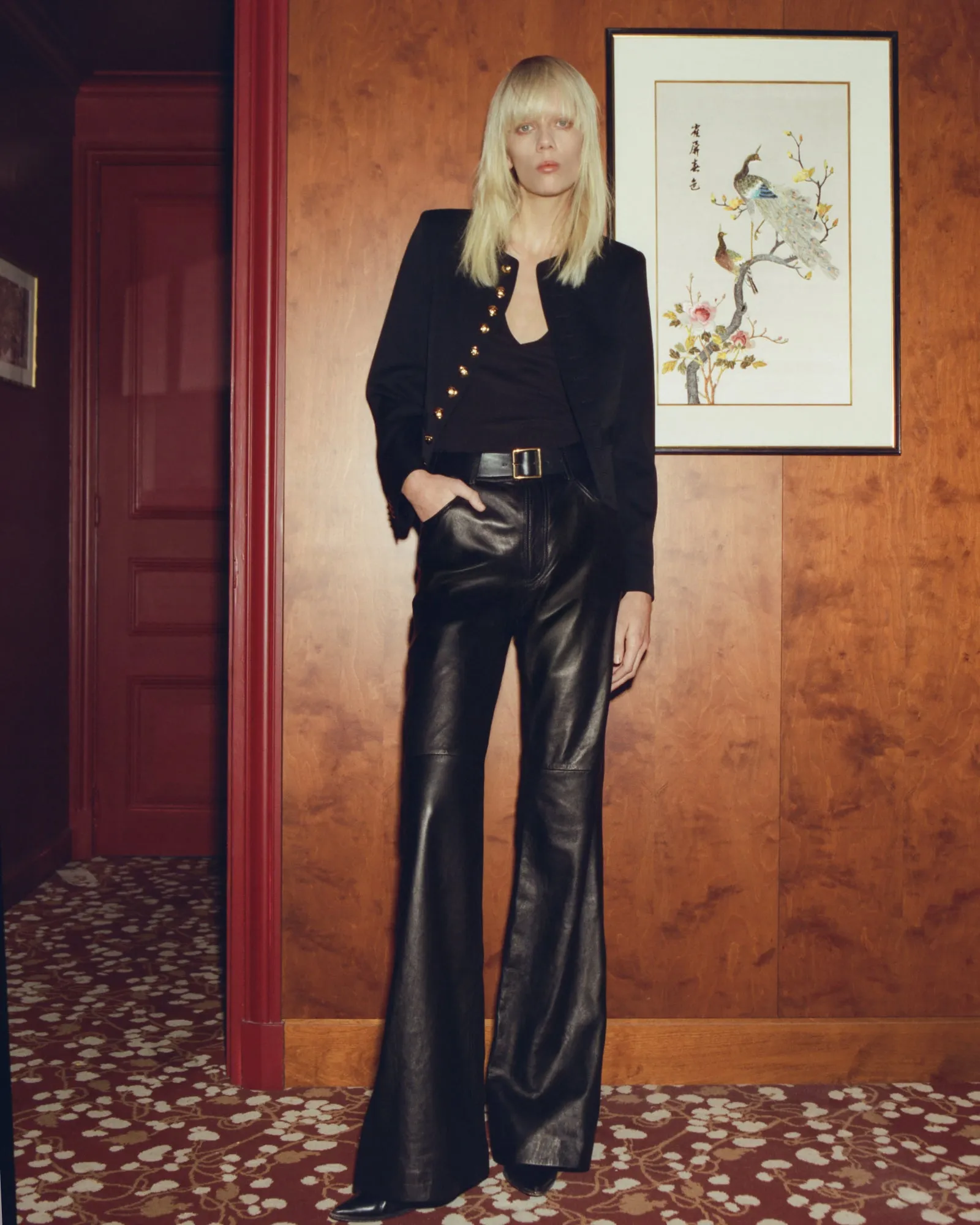 ROE LEATHER PANT