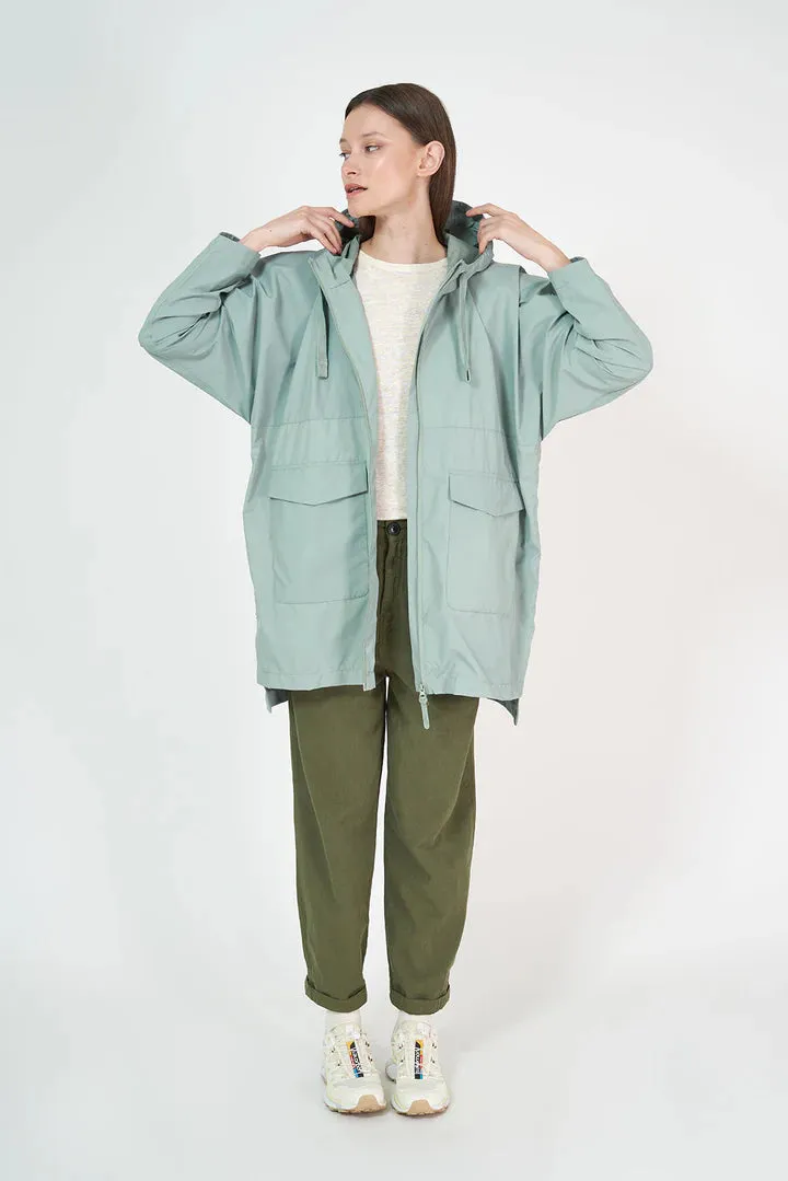 Rominjati Raincoat - Iceberg Green