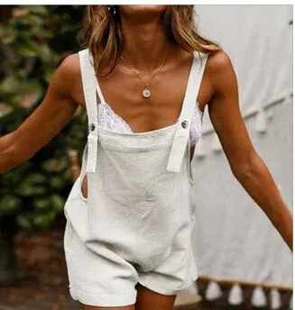 Romper in loose style