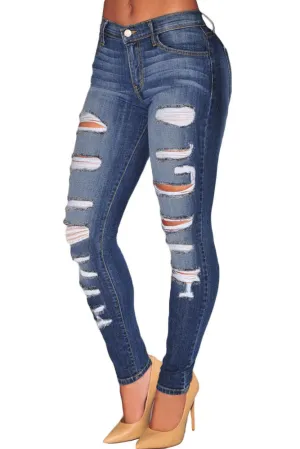 Royal Destroyed Skinny Jeans