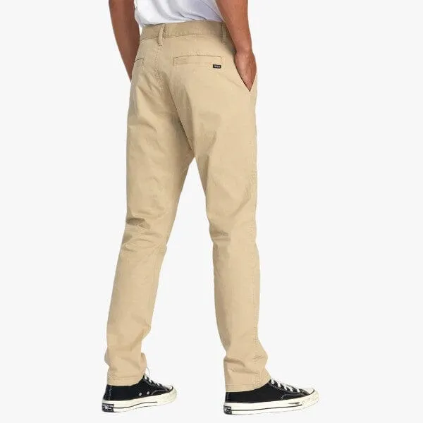 Rvca Men's Daggers Chino Pants Khaki