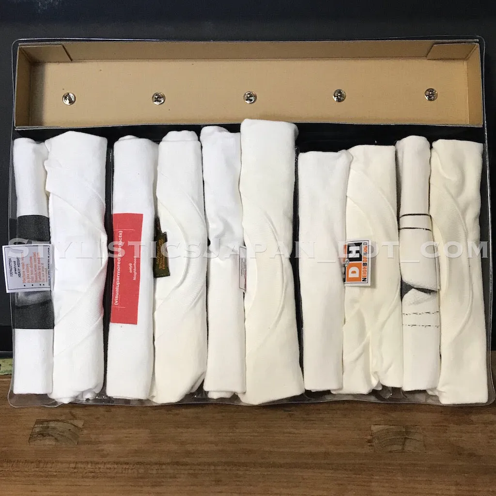 [S] DS! Neighborhood (WTaps, M&M, NGAP, etc) 4th Anniversary Tee / Figure Box Set