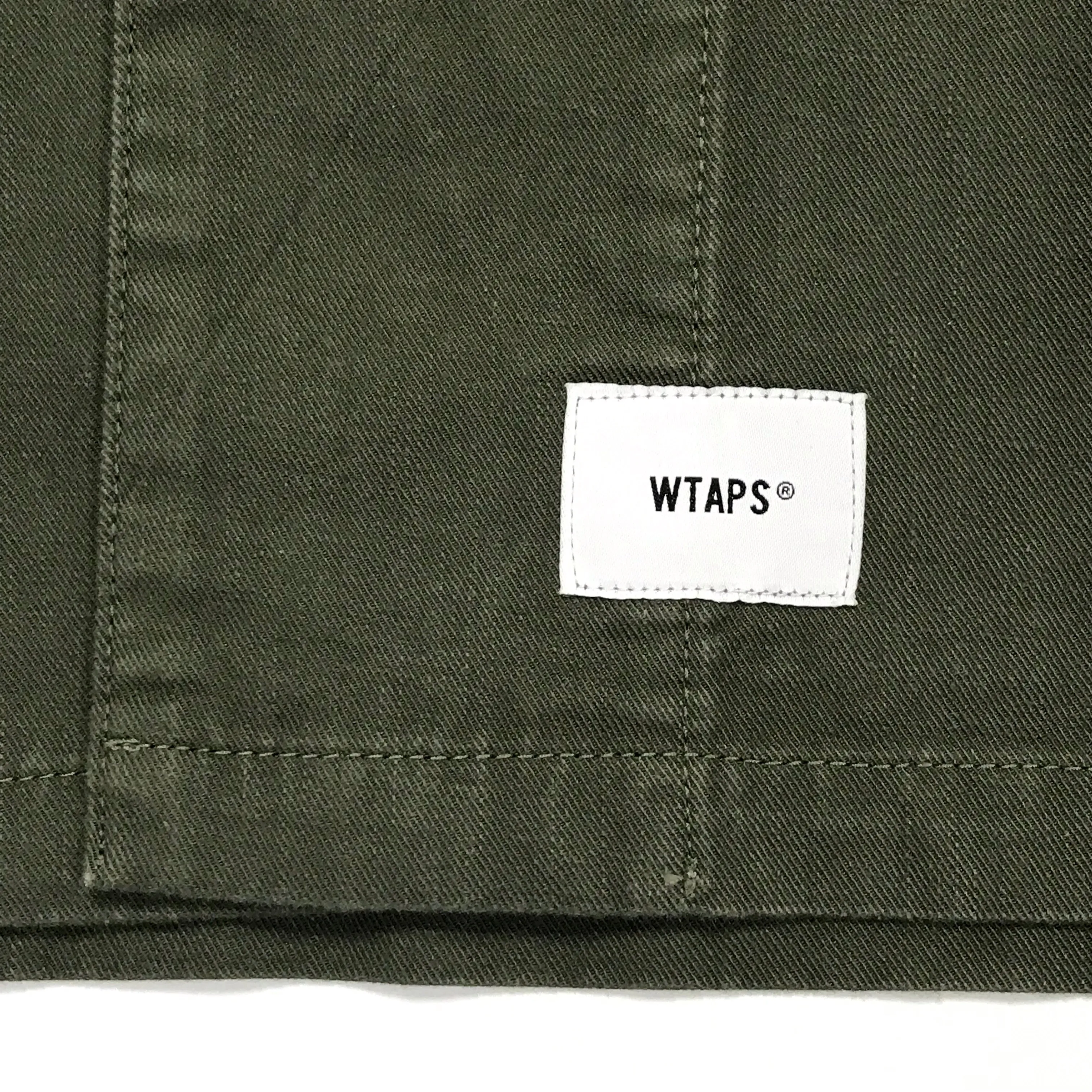 [S] DS! WTaps18AW SKIT Collarless Military Smock Shirt