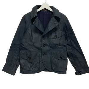 [S] Kapital Waxed Cotton 3 Pocket Military Coat Jacket