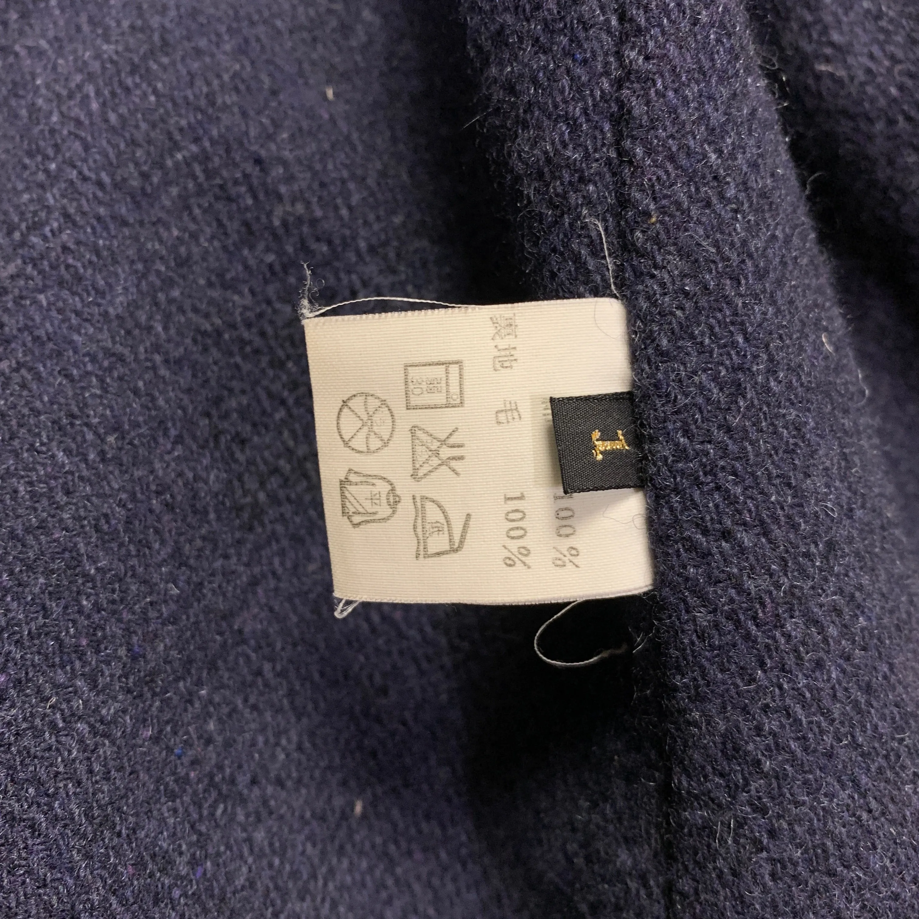 [S] Kapital Waxed Cotton 3 Pocket Military Coat Jacket