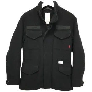 [S] WTaps Vintage 07AW Knit Wool M-65 Jacket Black