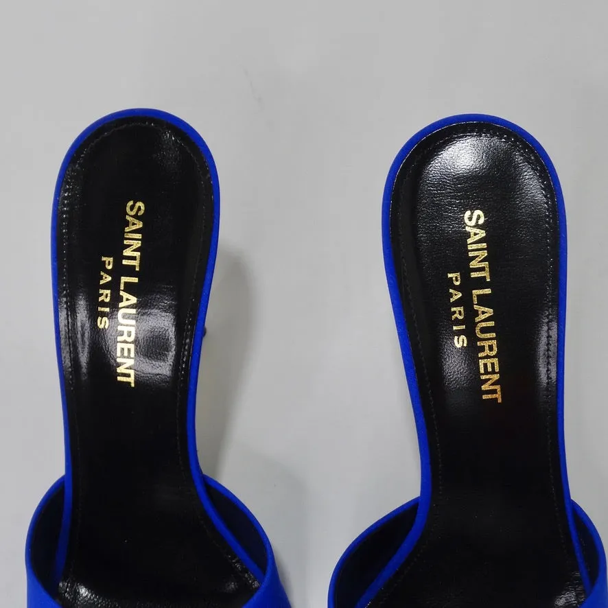 Saint Laurent La 16 95 Silk Sandal