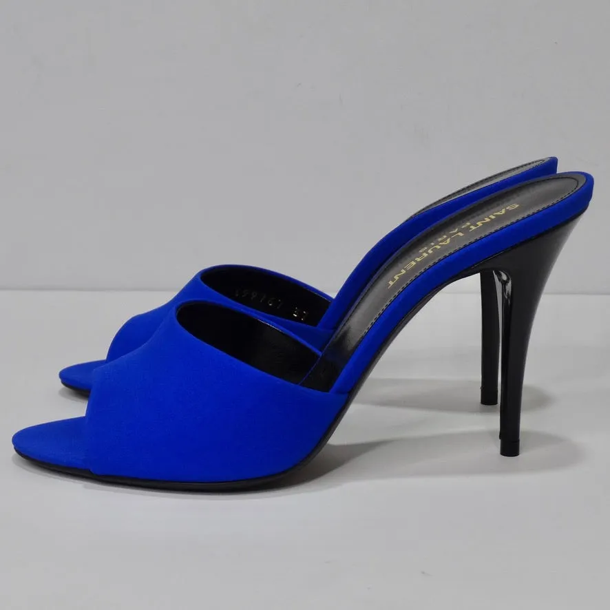Saint Laurent La 16 95 Silk Sandal