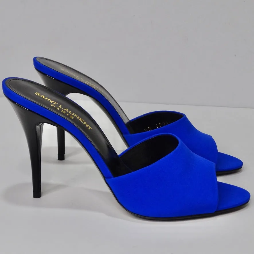 Saint Laurent La 16 95 Silk Sandal