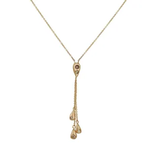 SALE  - Diamond Shower Necklace