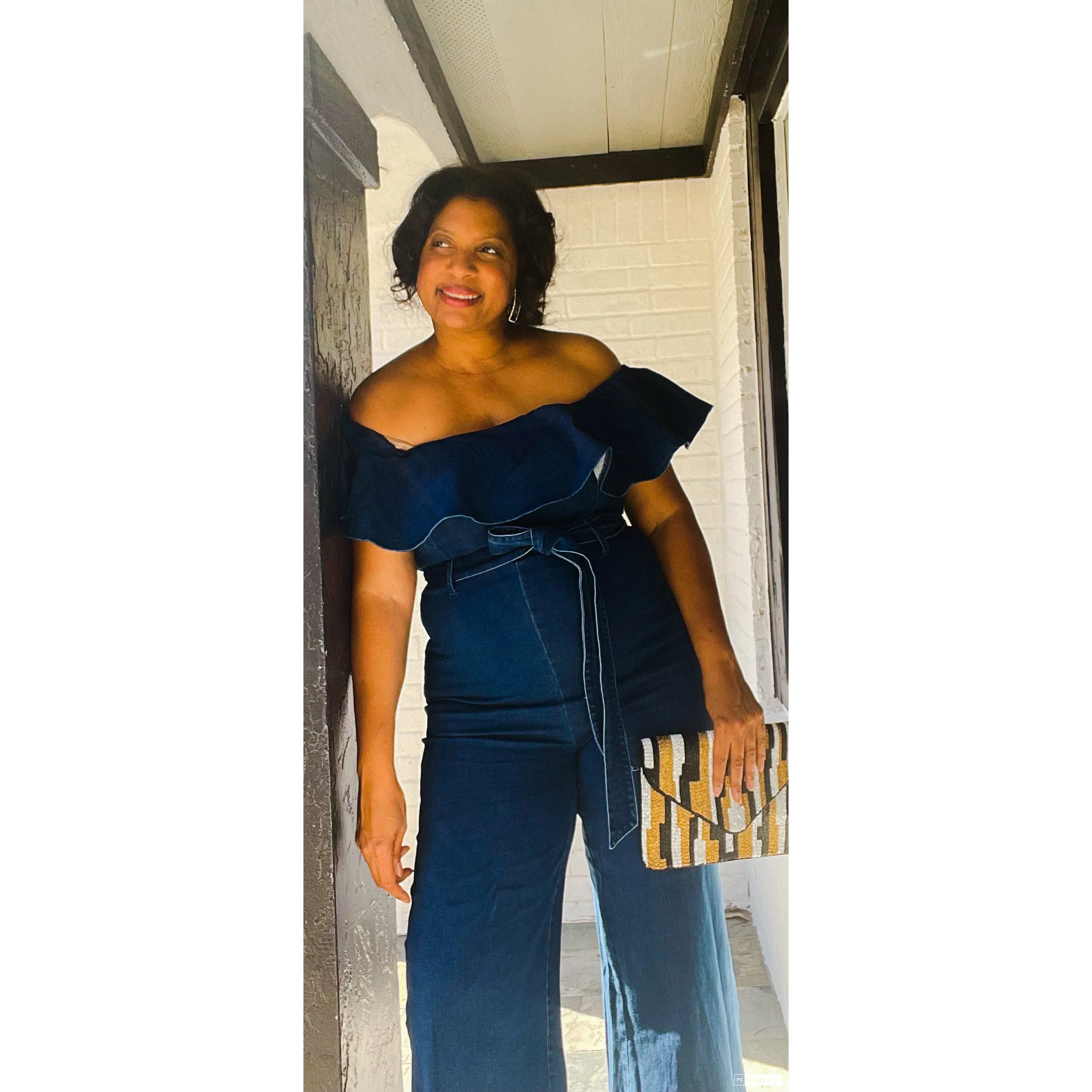 Samantha Demin Jumpsuit