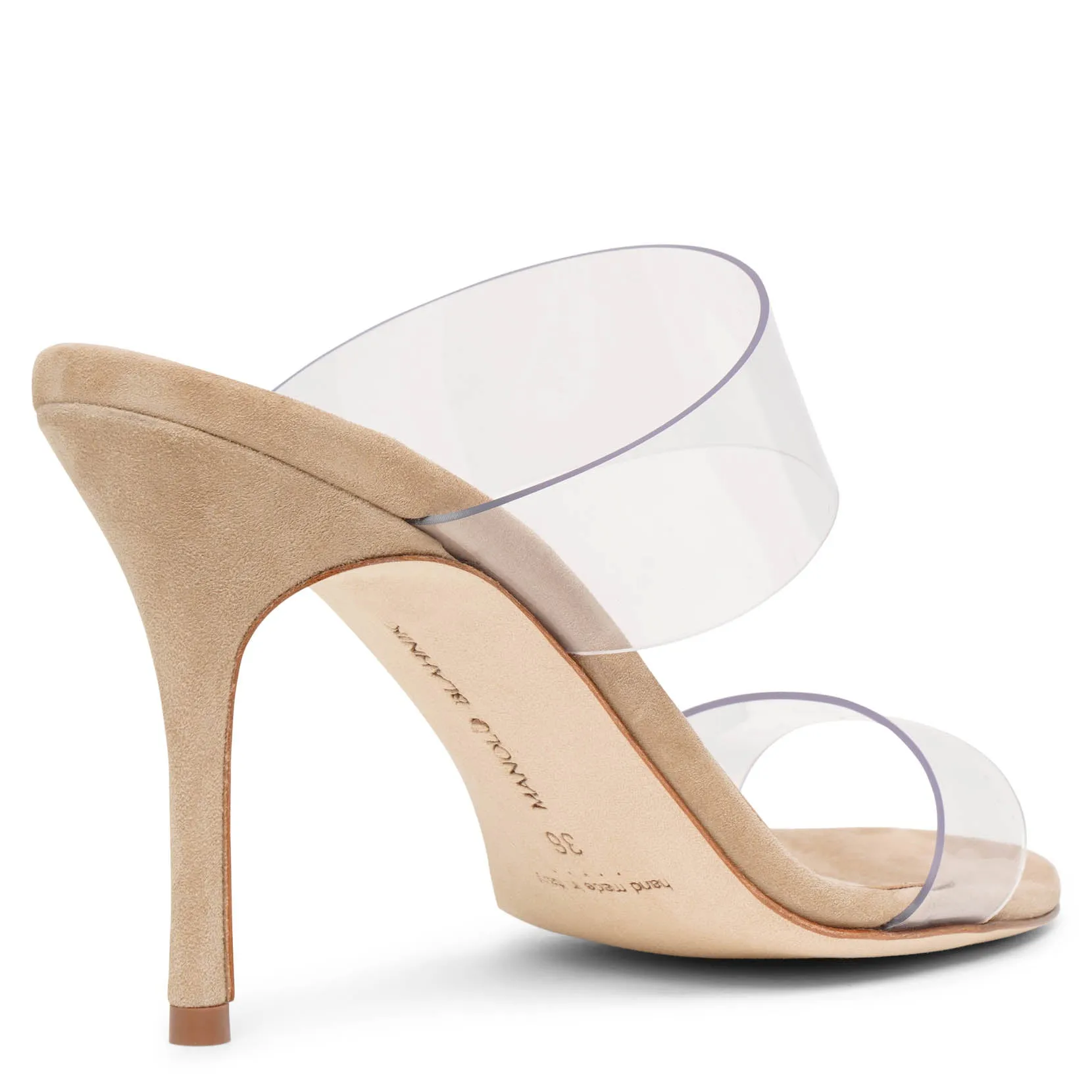 Scolto 90 nude mules