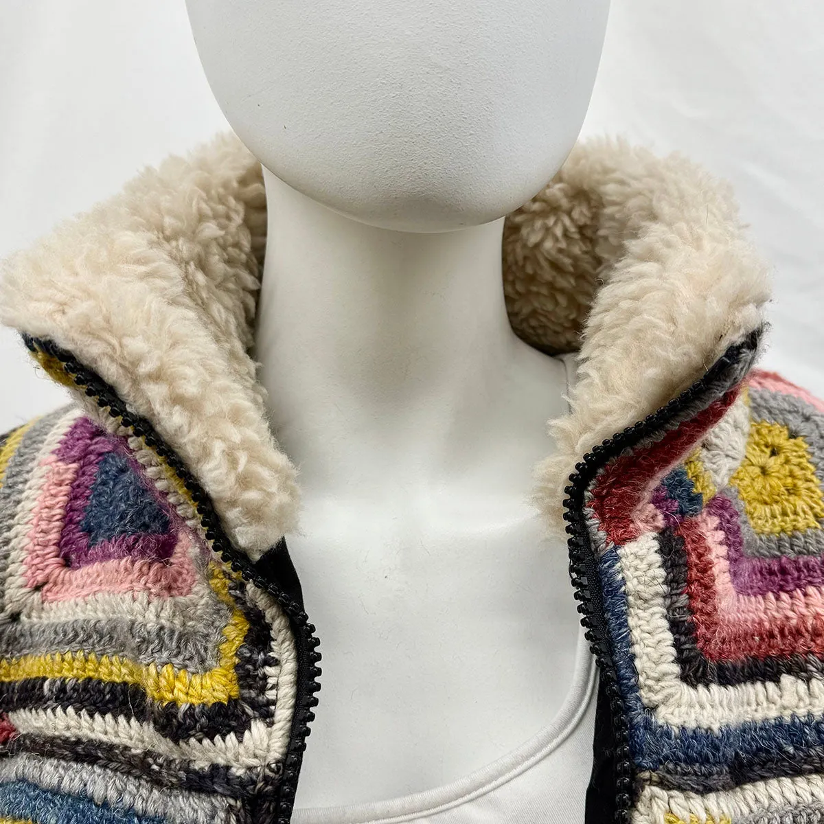 Sea New York Crochet Bomber Jacket