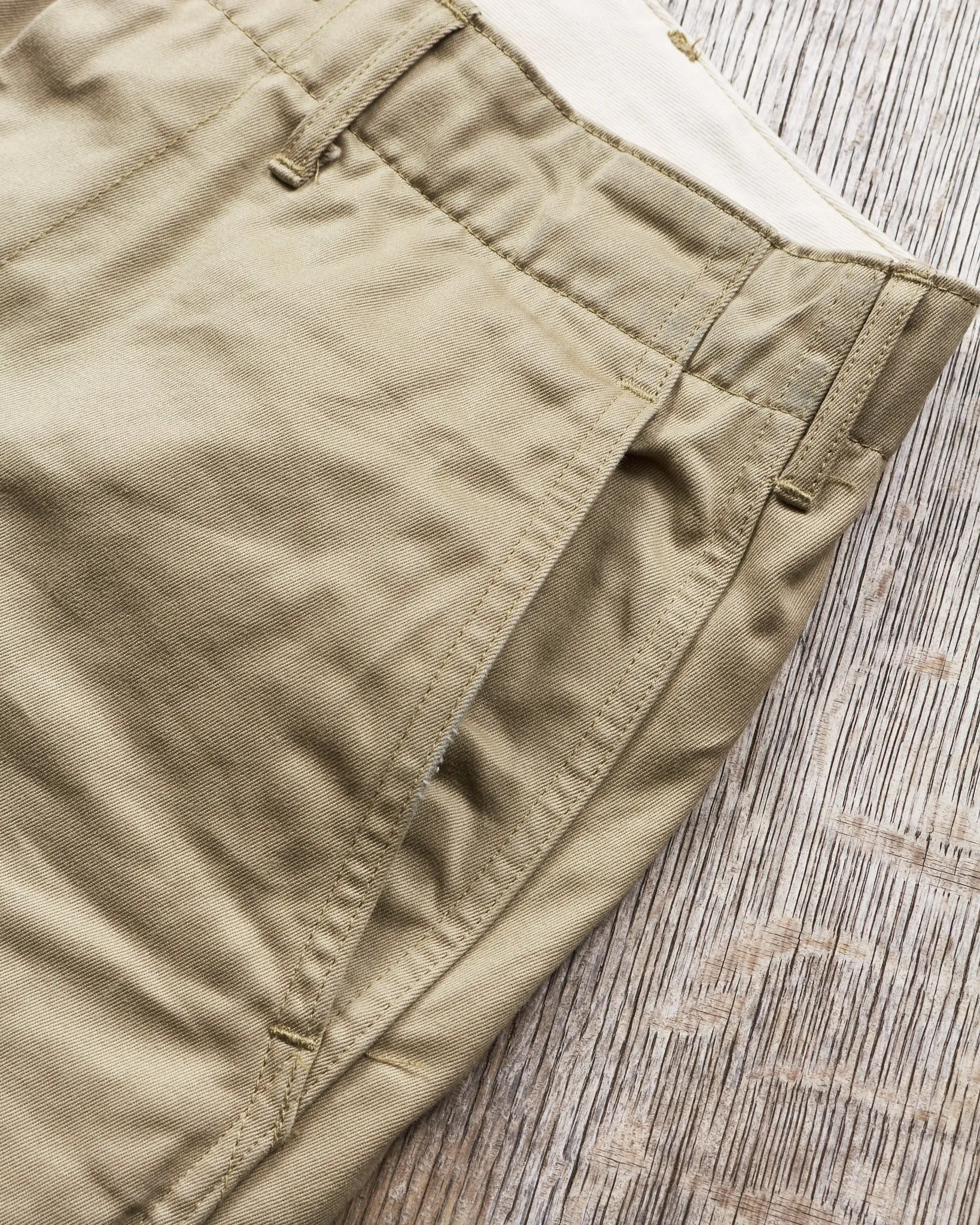 Second Hand Buzz Rickson's Original Spec Chinos Khaki W30