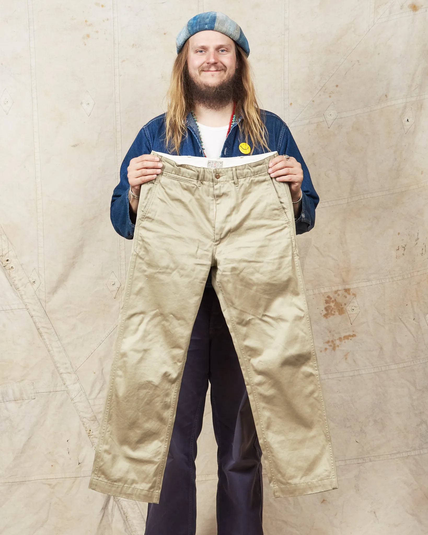 Second Hand Buzz Rickson's Original Spec Chinos Khaki W30