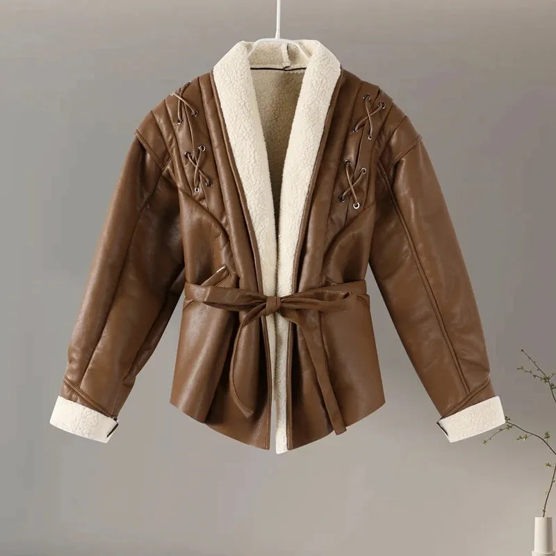 Selina - Vintage Faux Fur Women’s Jacket