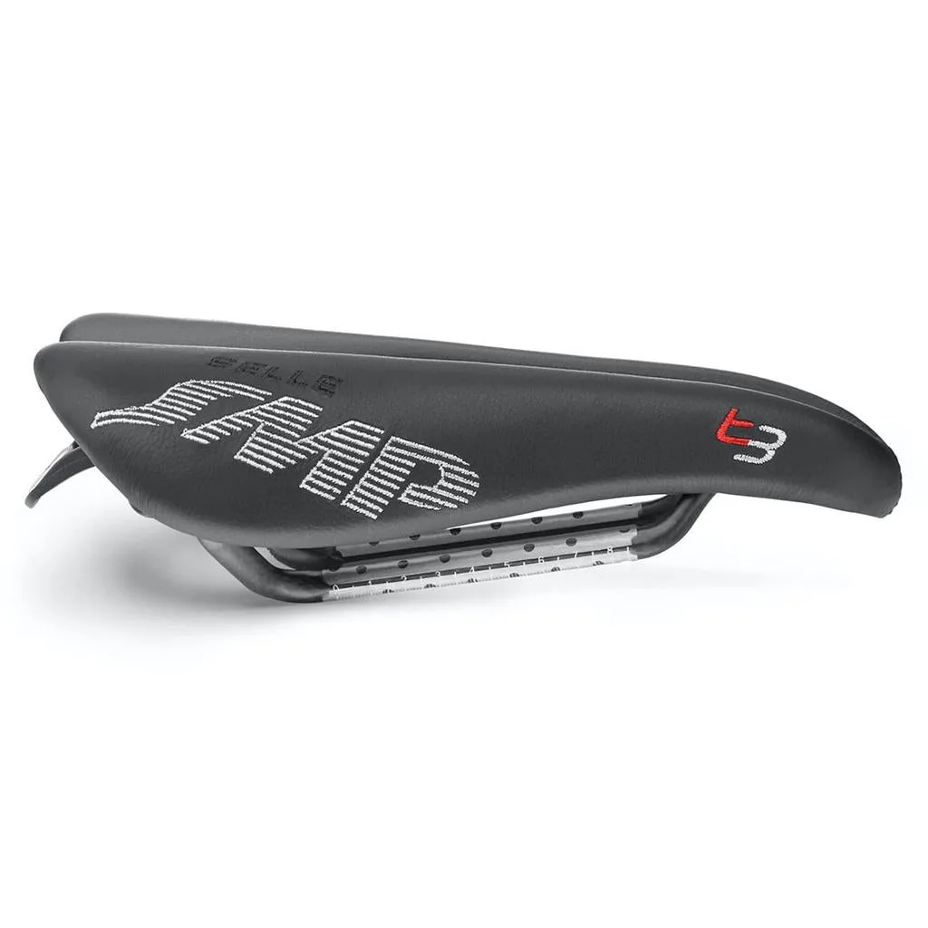 Selle SMP T3 Saddle - Carbon Rails - Black