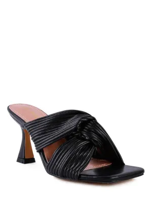 She Struts- Slip on Fashion Mules