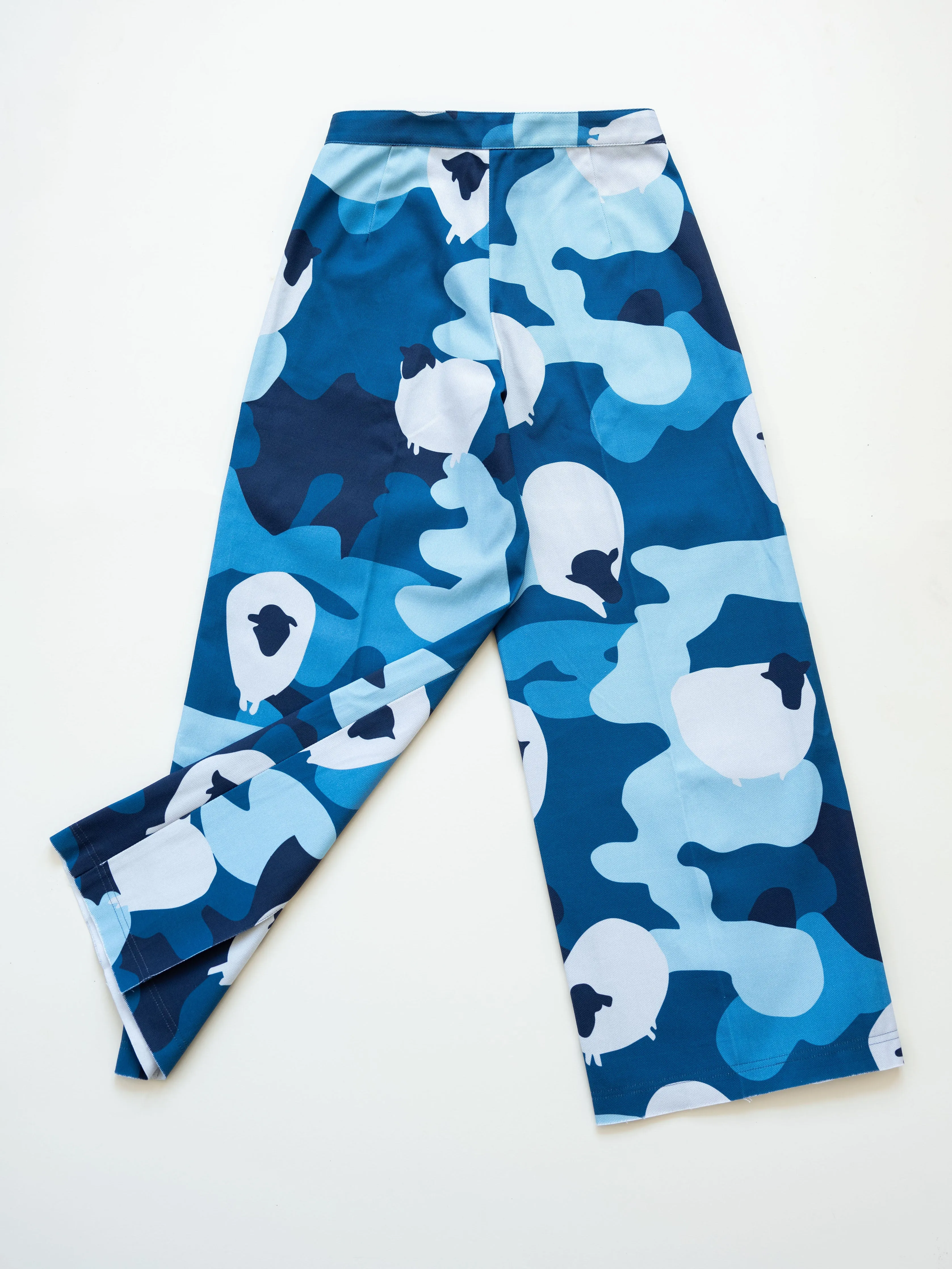 Sheep Camo in Denim