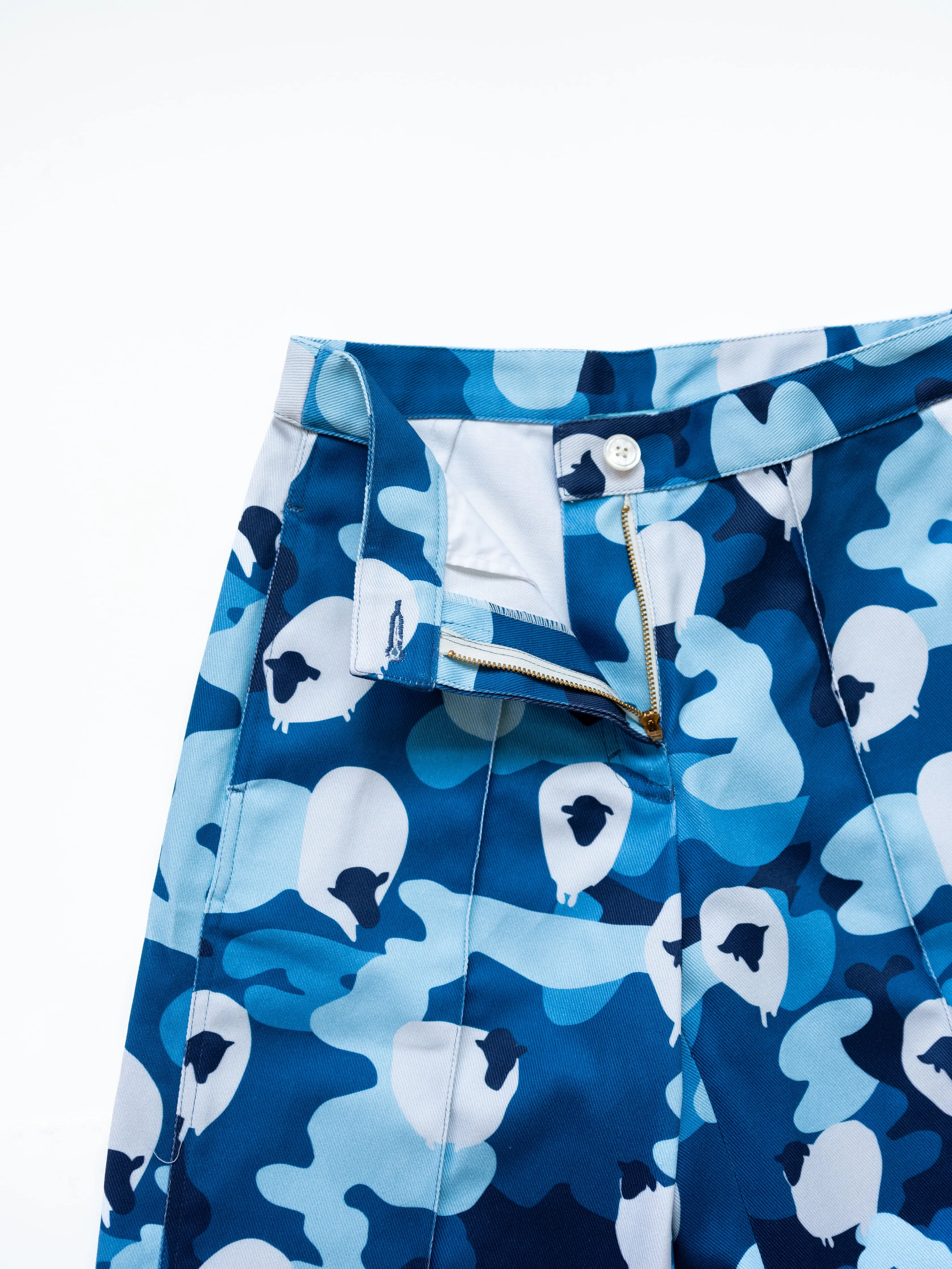 Sheep Camo in Denim