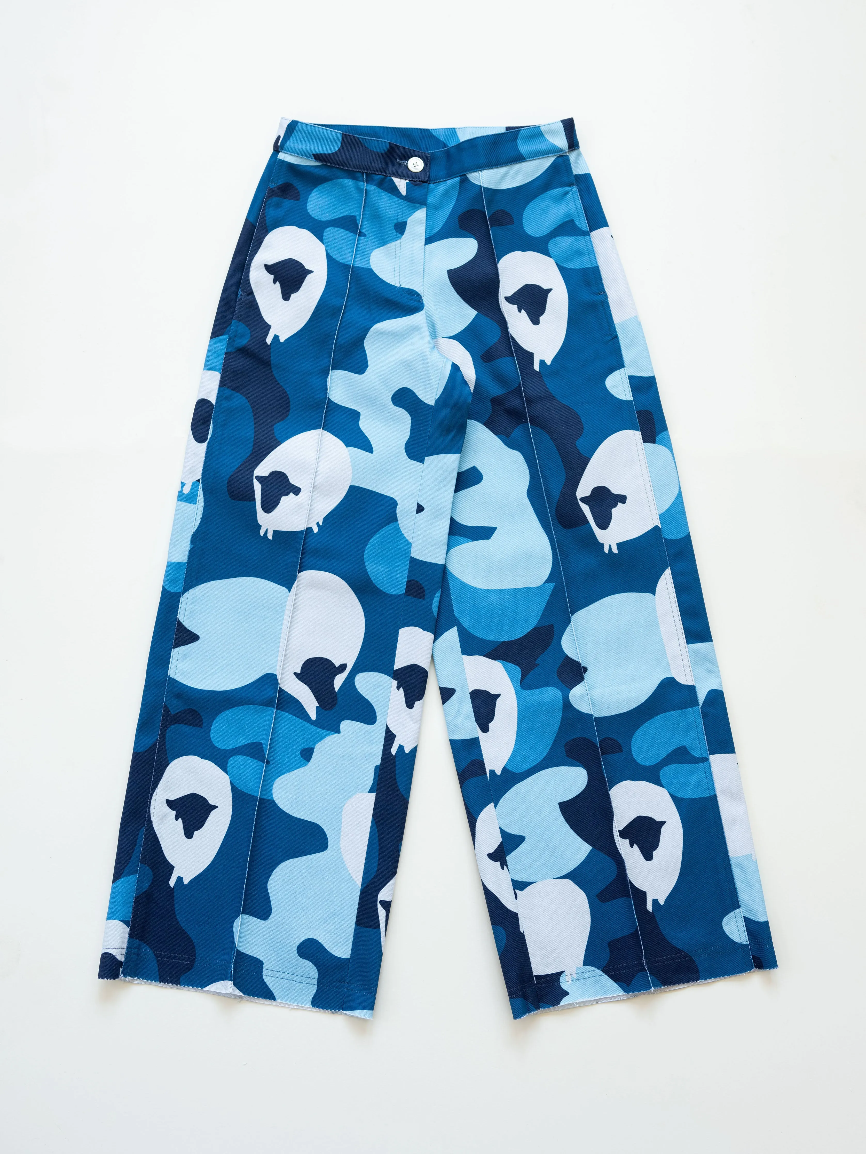 Sheep Camo in Denim