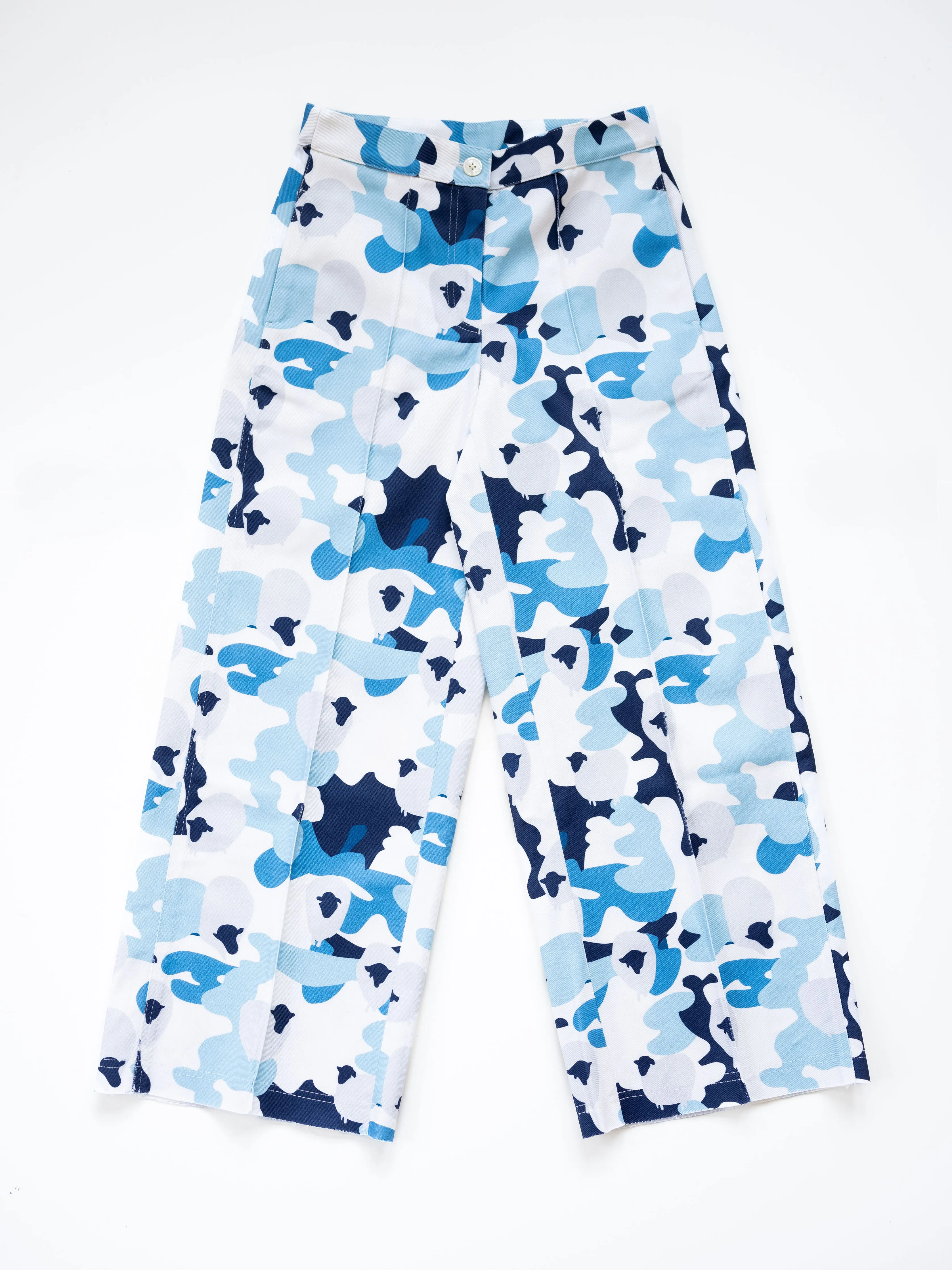 Sheep Camo in Denim