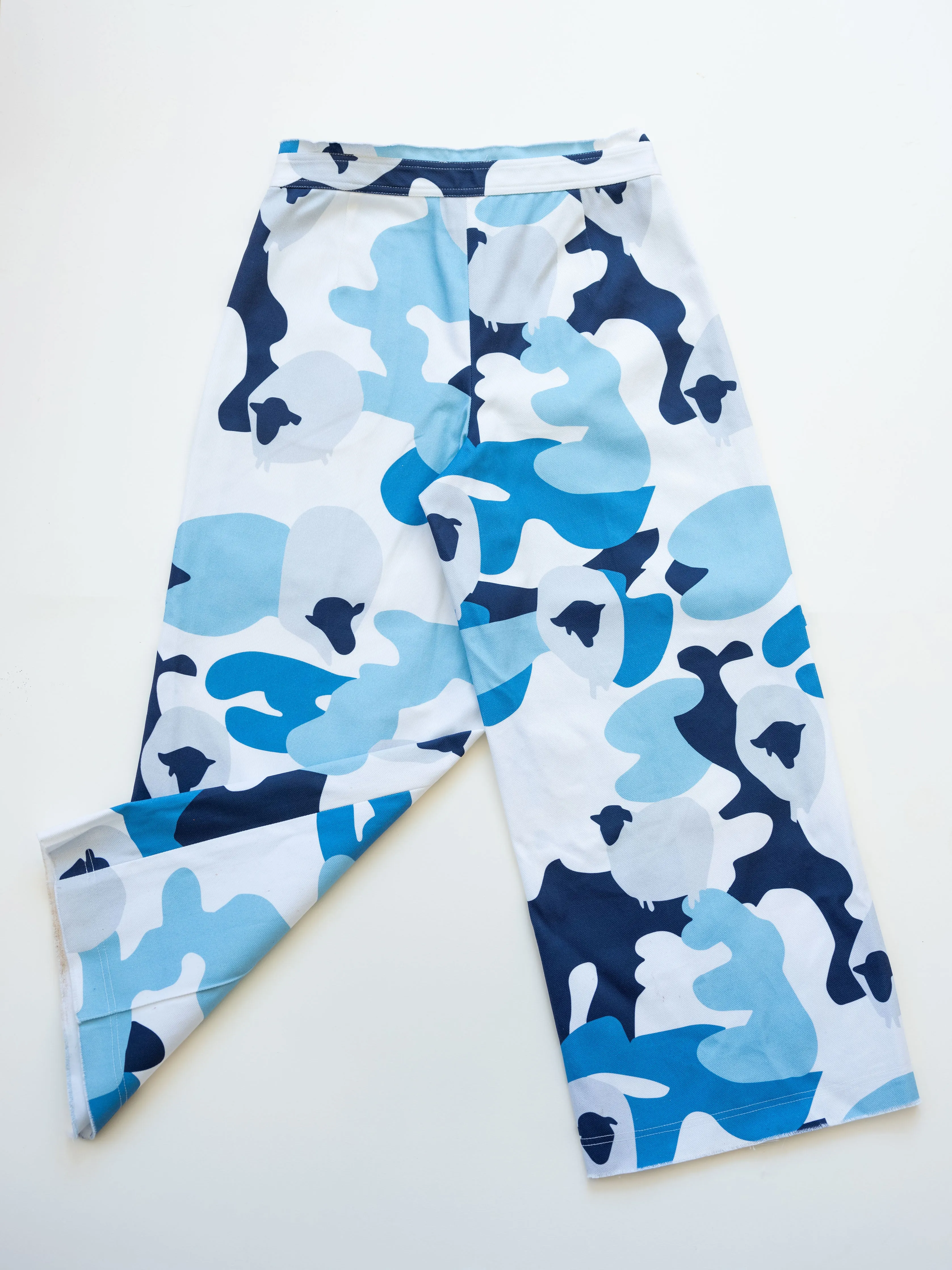 Sheep Camo in Denim