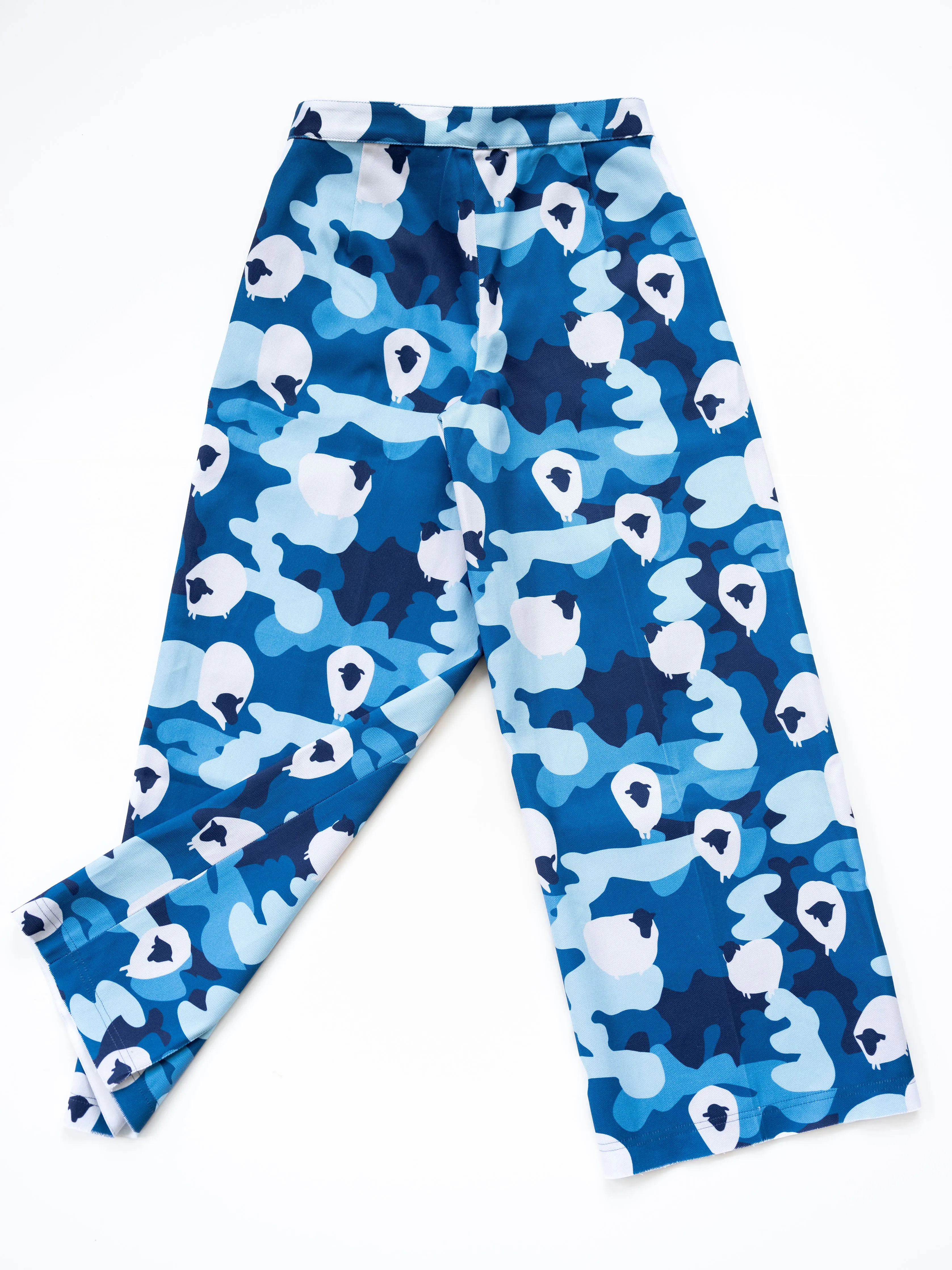 Sheep Camo in Denim