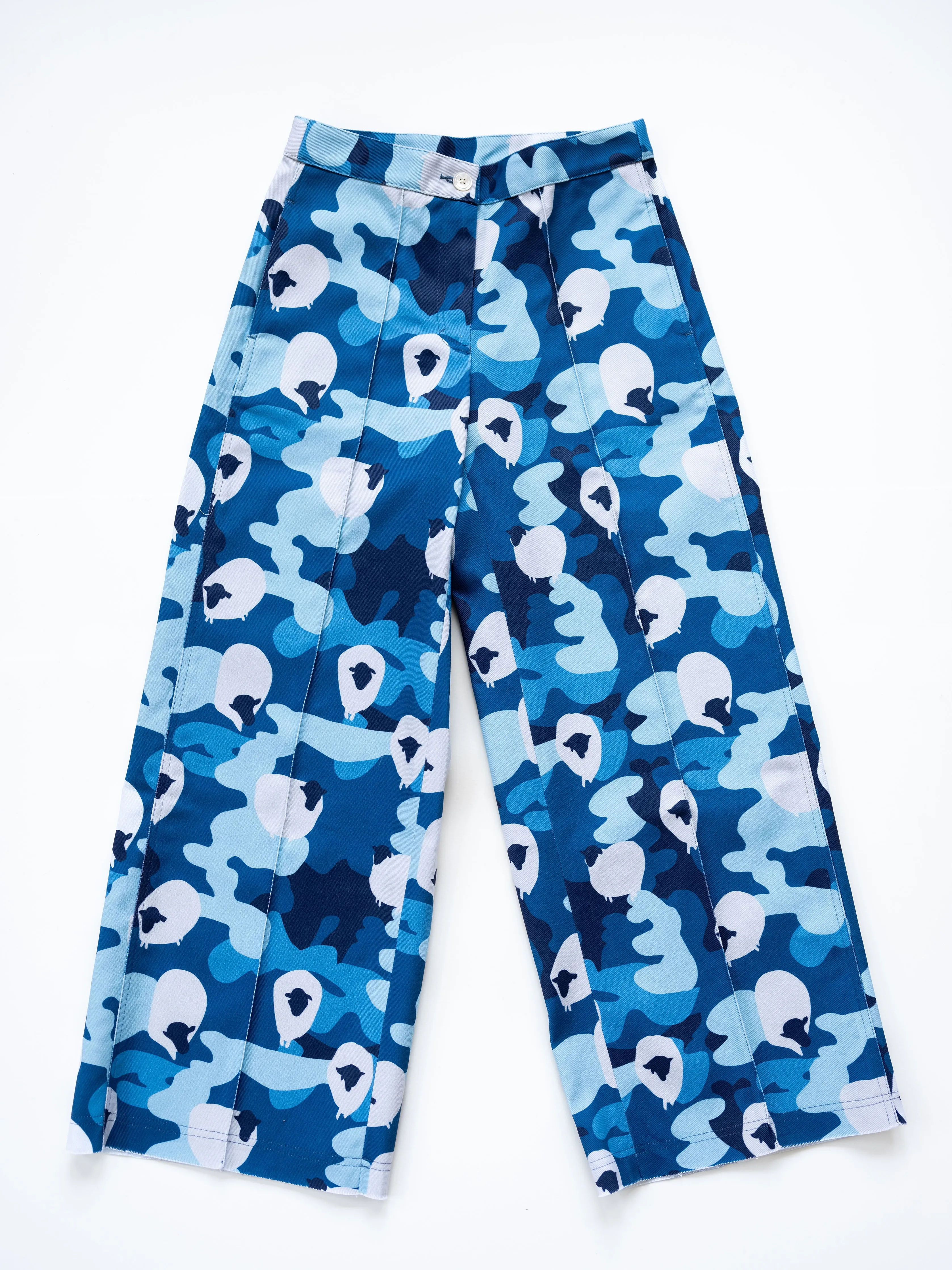 Sheep Camo in Denim
