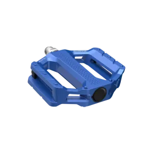 Shimano Pd-Ef202 Flat Platform Pedals Blue E-bike/Trekking/Urban