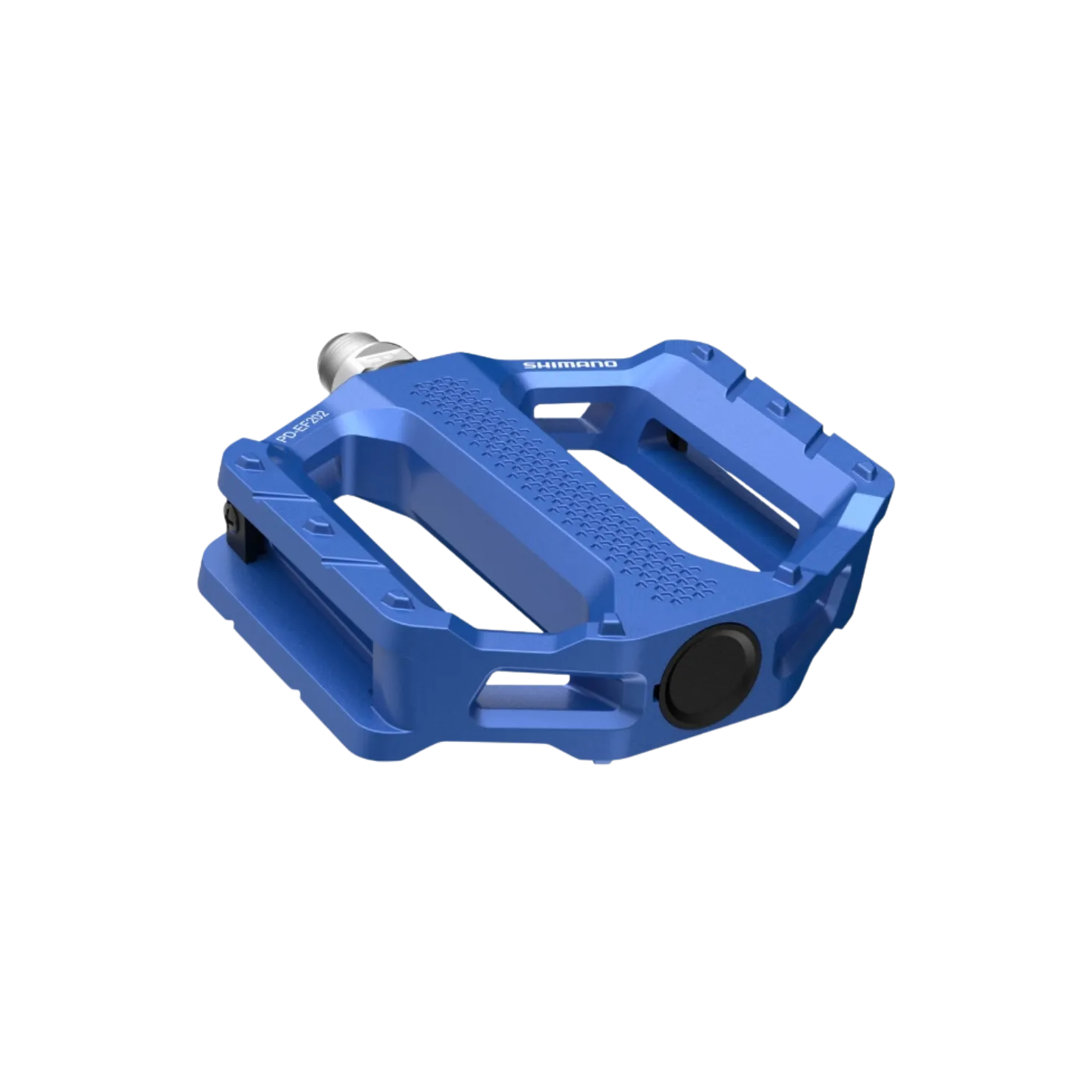 Shimano Pd-Ef202 Flat Platform Pedals Blue E-bike/Trekking/Urban