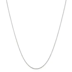 Silver D.C 0.60-mm 4 Sided Mirror Box Chain