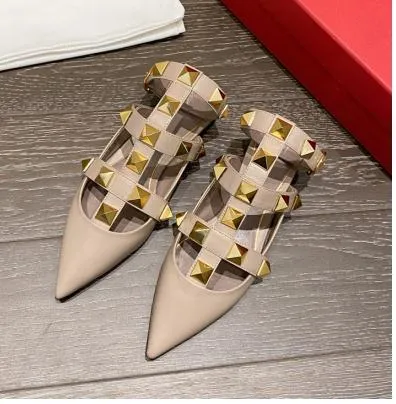 Simple Fashion Pointed Toe Women's Slides