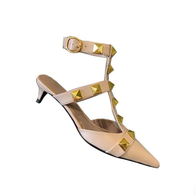 Simple Fashion Pointed Toe Women's Slides