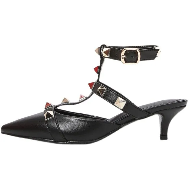 Simple Fashion Pointed Toe Women's Slides