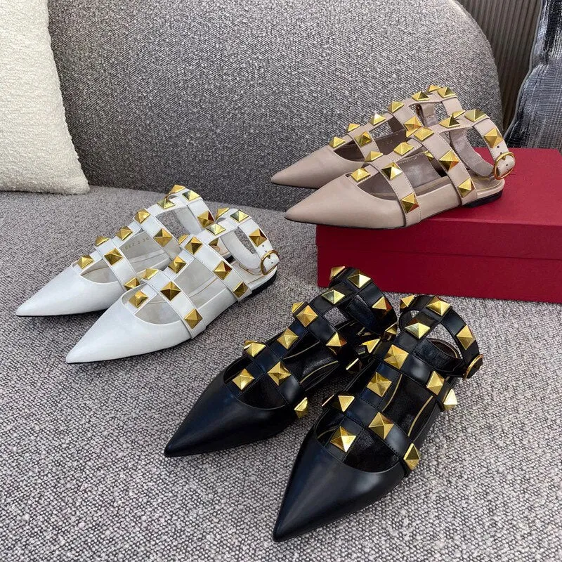 Simple Fashion Pointed Toe Women's Slides