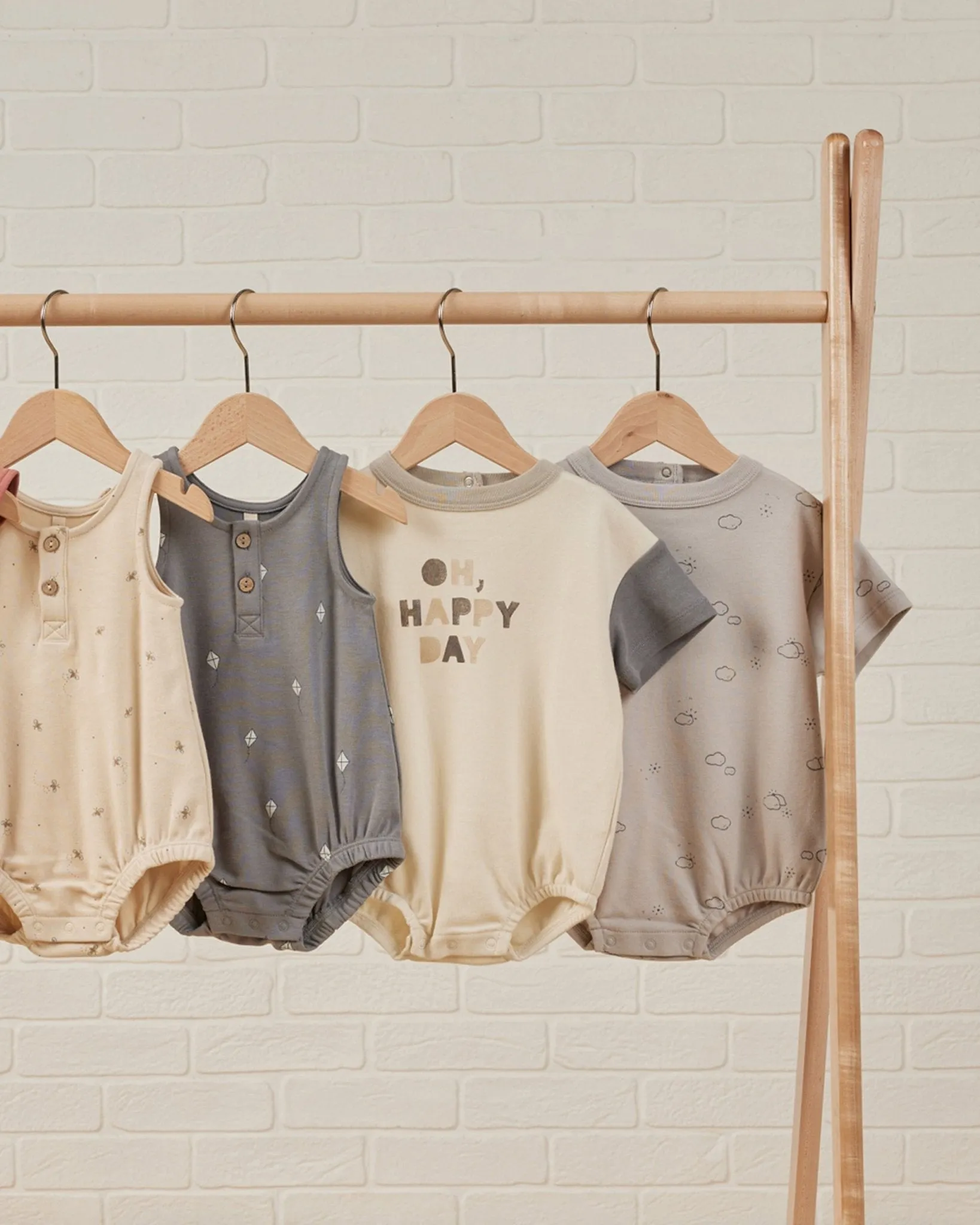 Sleeveless Bubble Romper || Kites