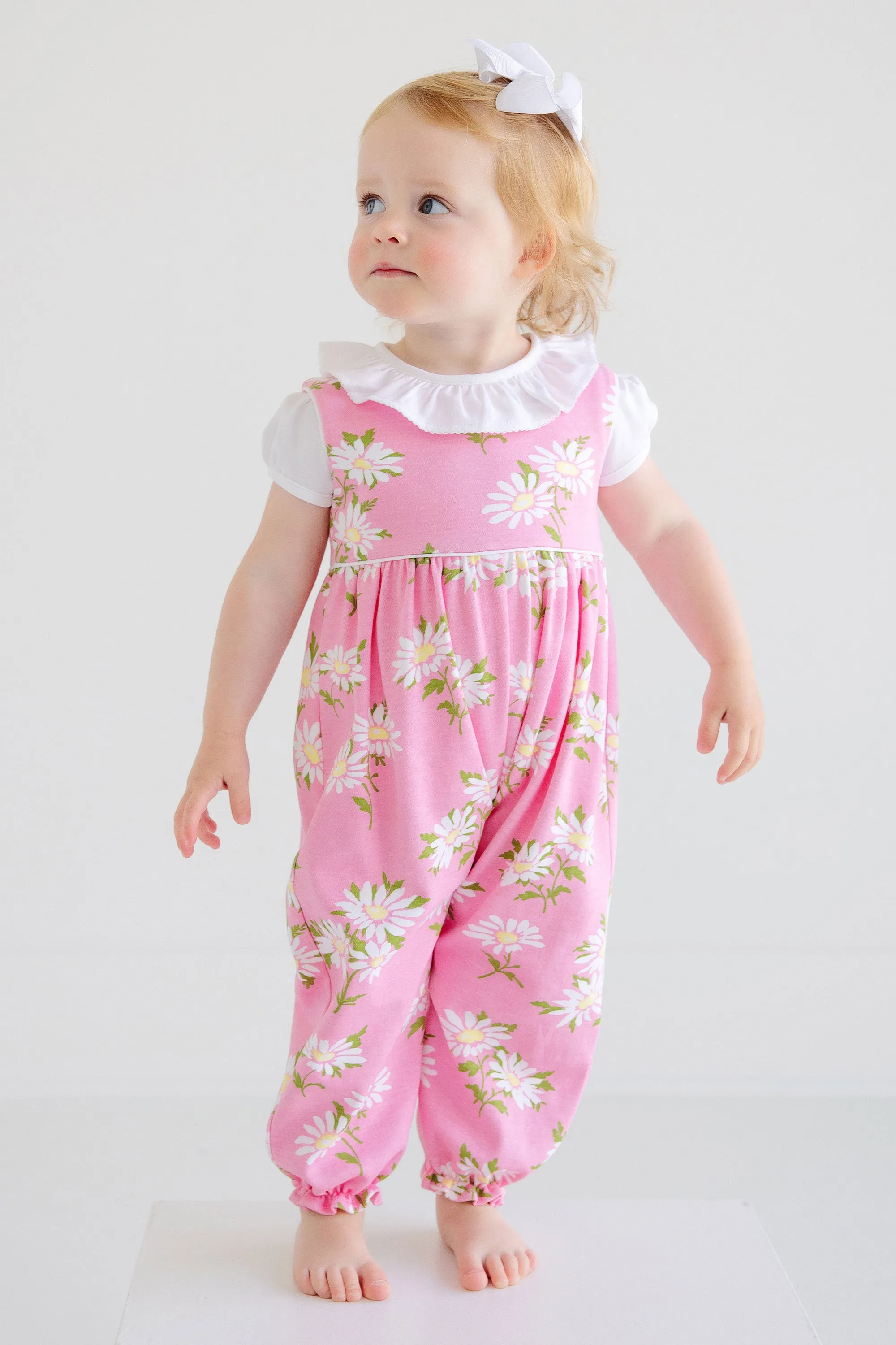 Sleeveless Rebecca Romper - Darien Daisy