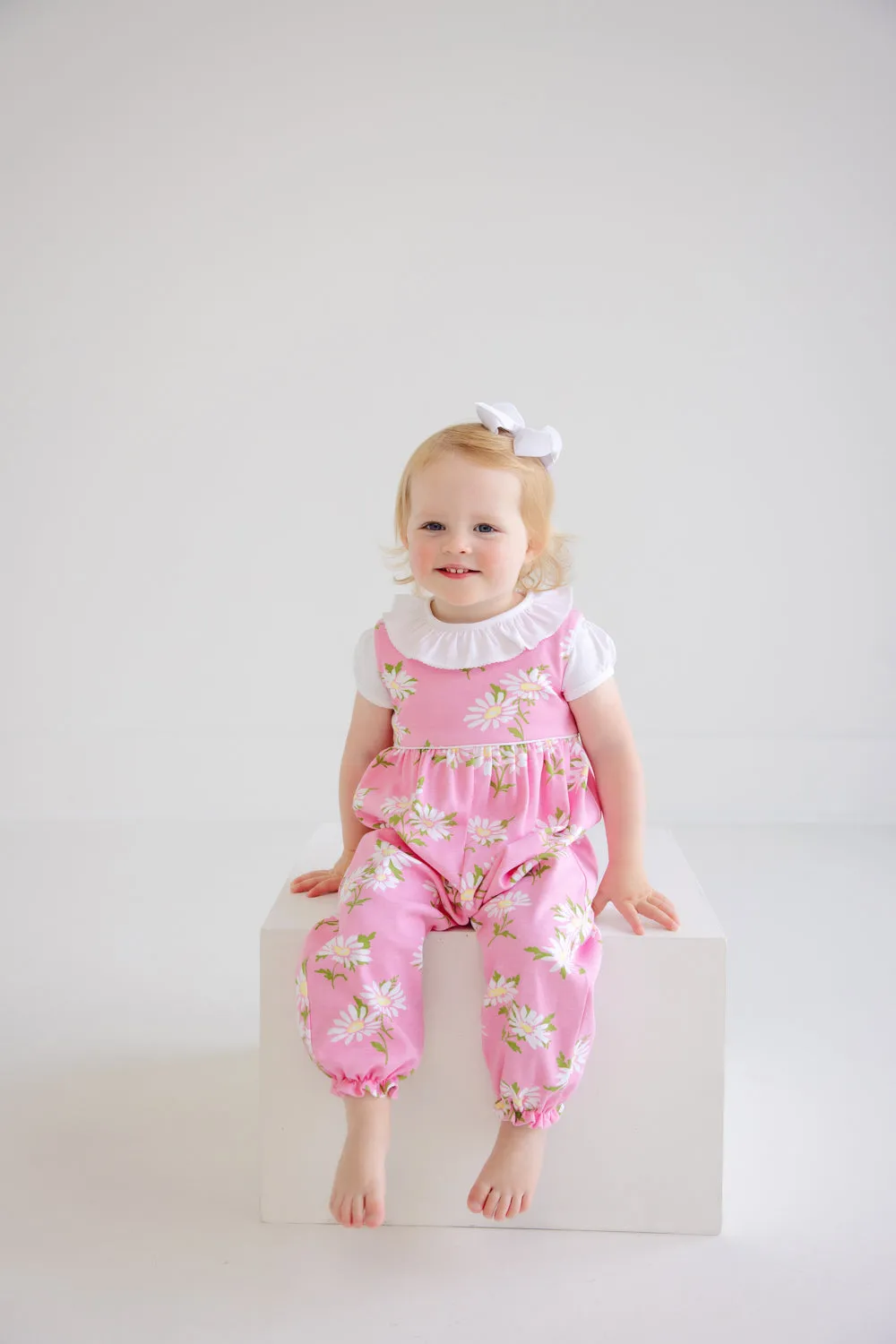 Sleeveless Rebecca Romper - Darien Daisy