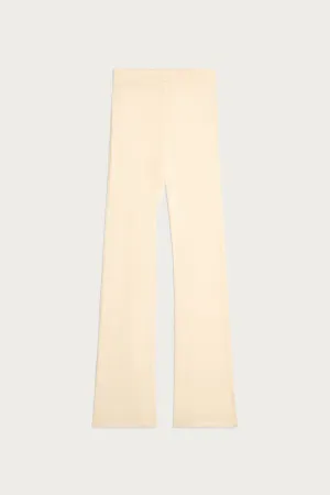 SMOCKED FLARE PANTS