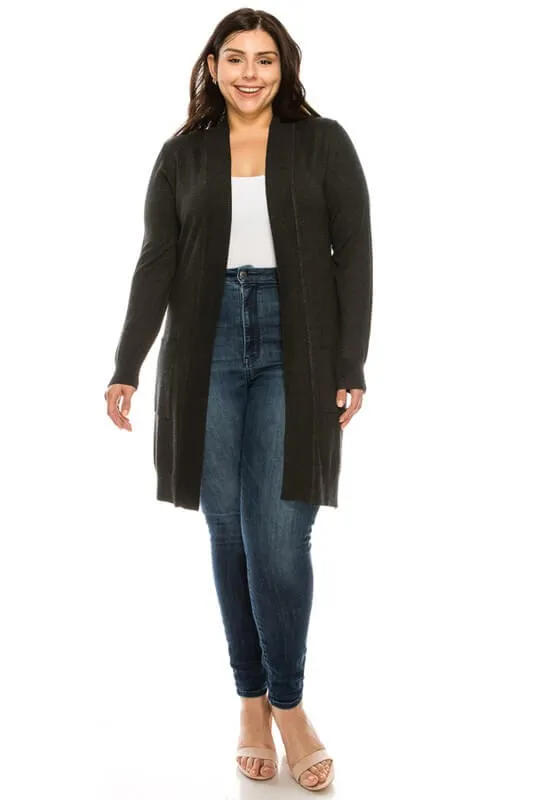 Snapdragon Plus Size Cardigan